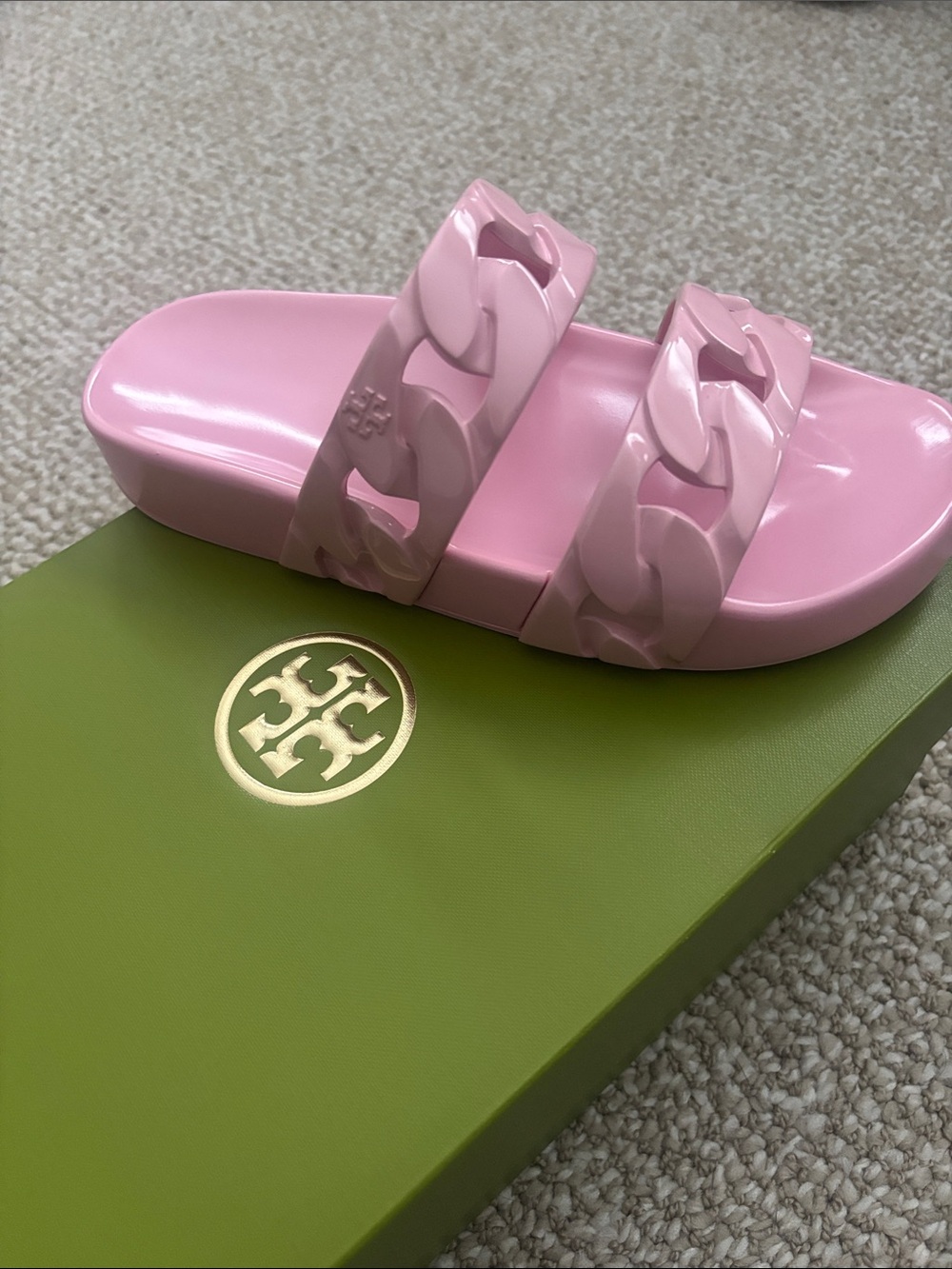 Tory Burch Adrien Jelly Slide - Picture 3 of 7